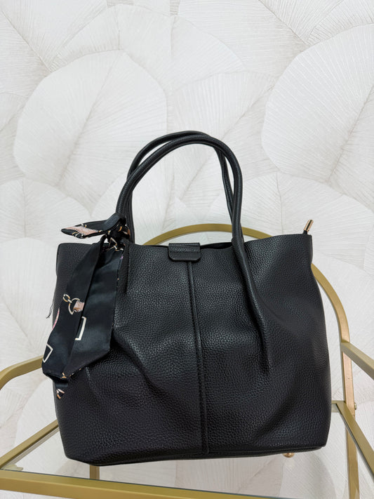 BOLSO PAÑUELO NEGRO