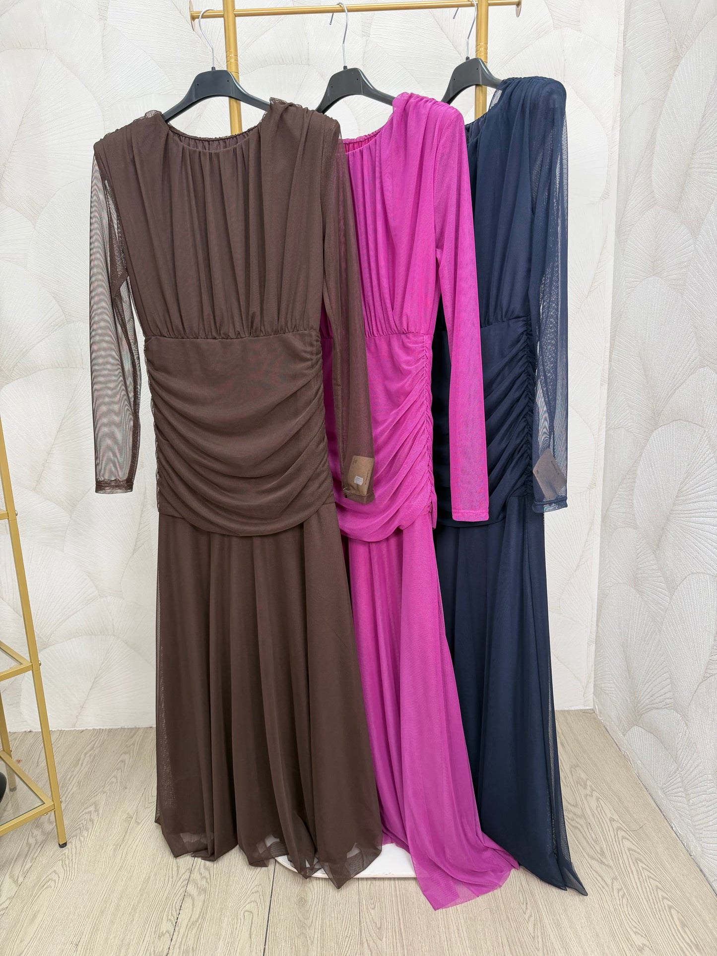 VESTIDO TUL LISO