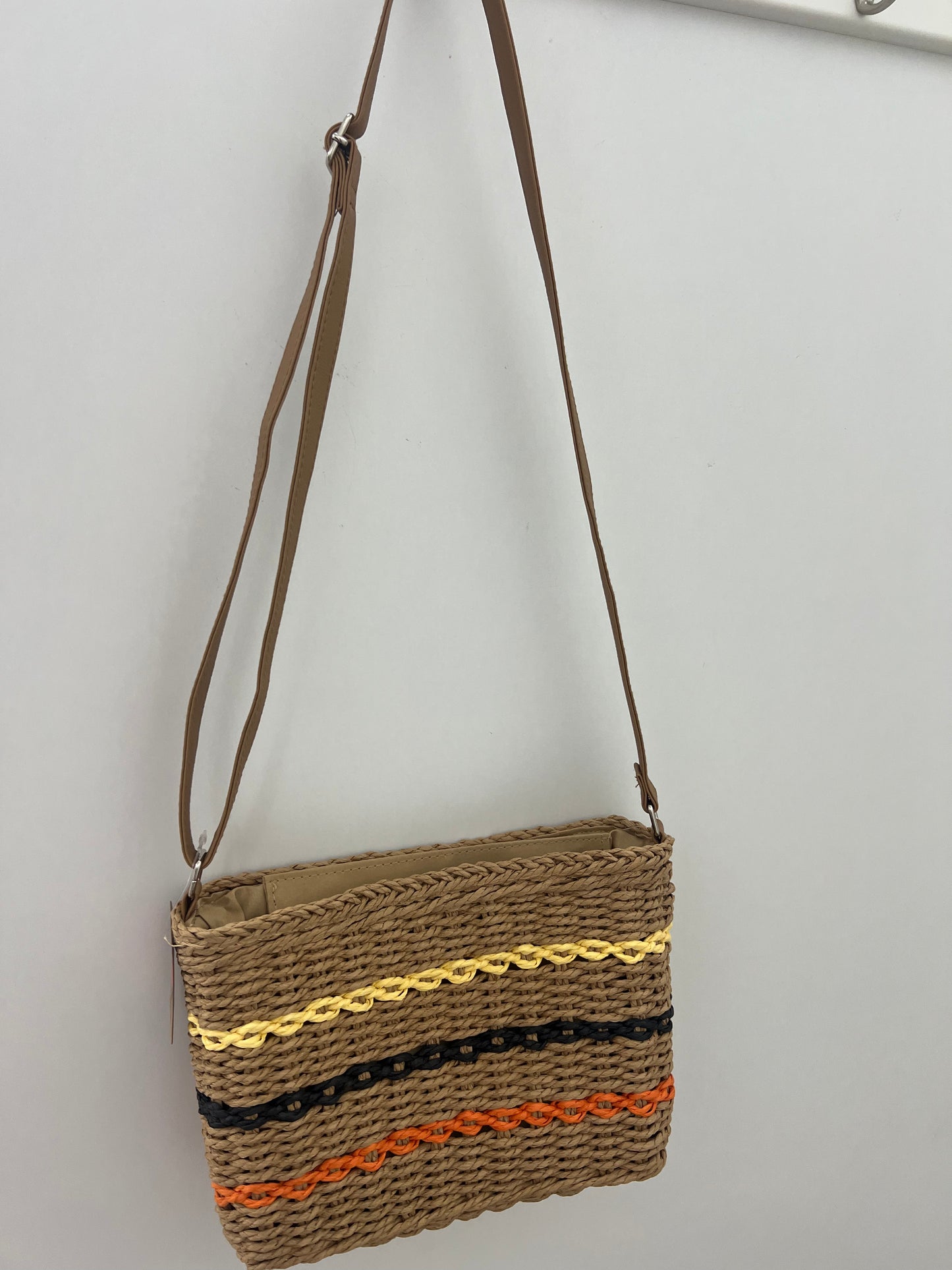 Bolso rafia color