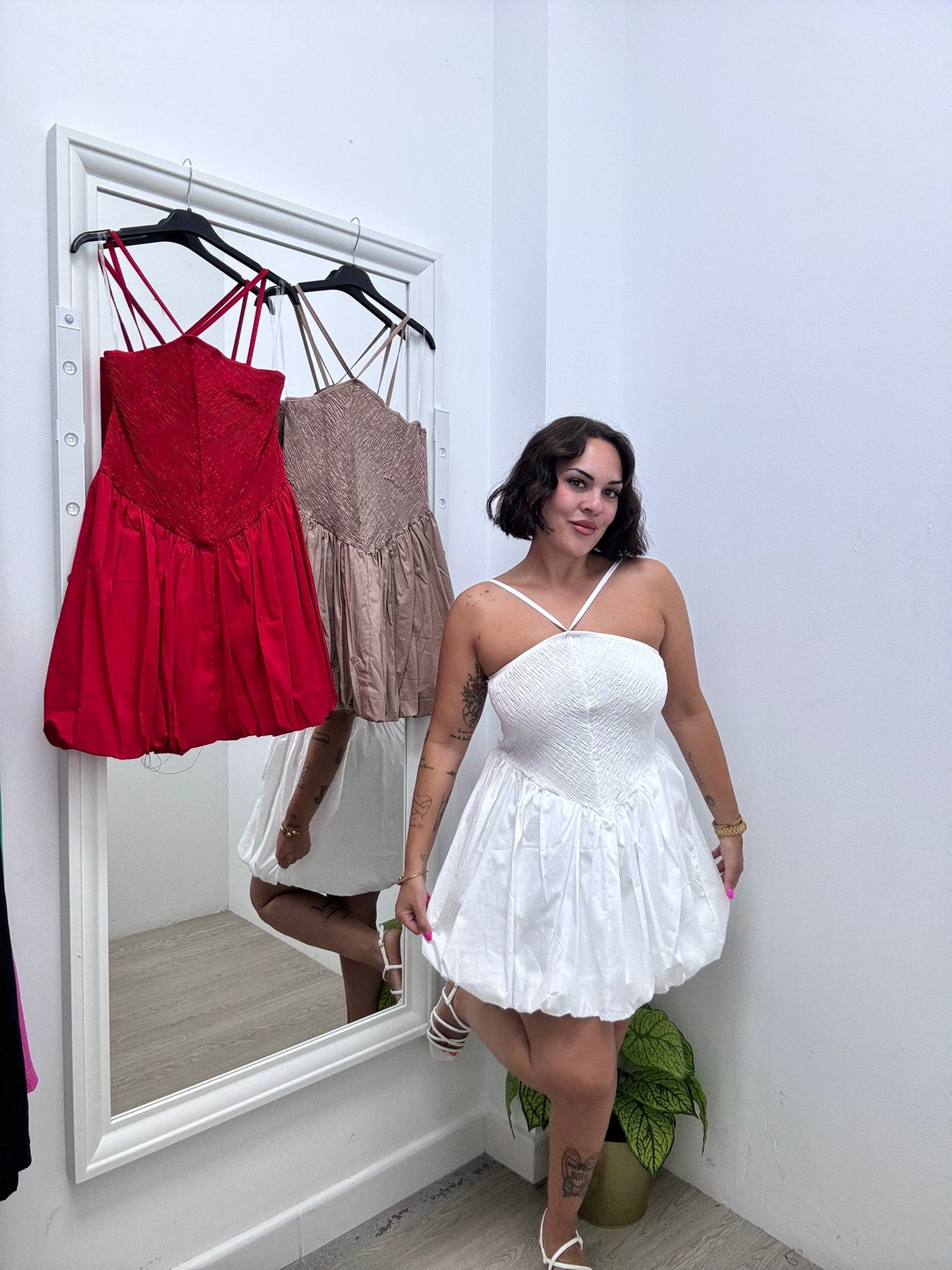 Vestido globo