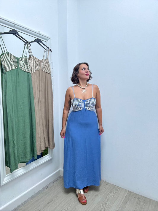 Vestido relieve