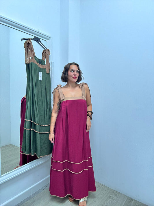 Vestido lazo
