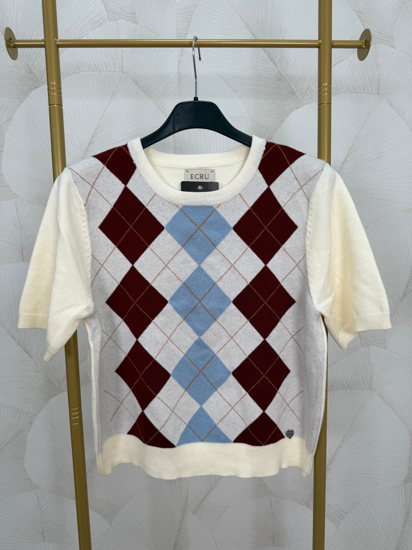 CAMISETA PUNTO ROMBOS