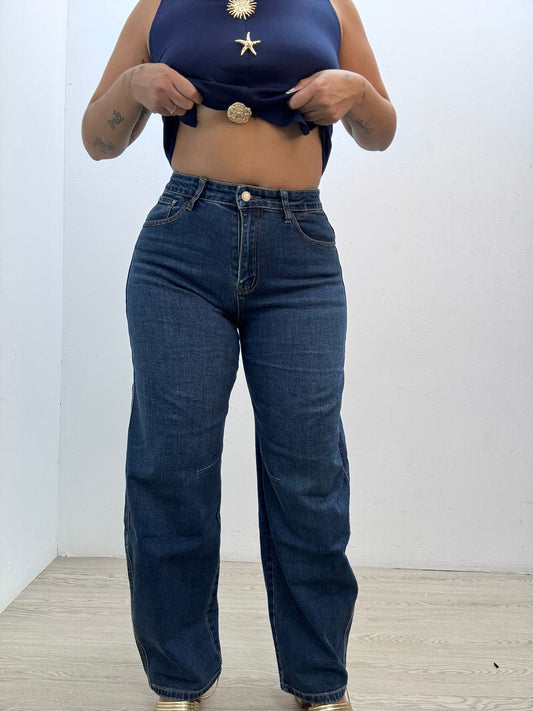 Pantalón vaquero ancho