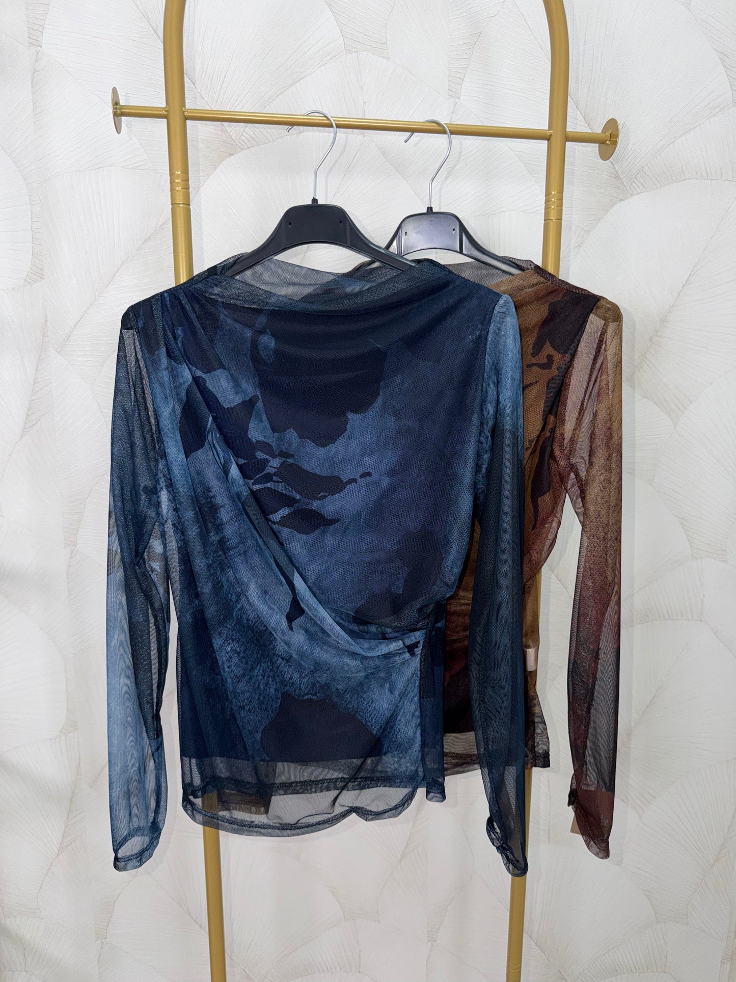 TOP TUL ESTAMPADO