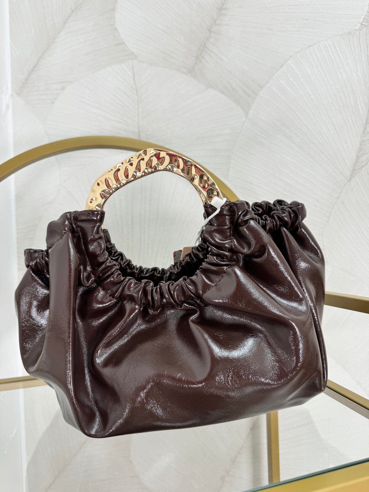 BOLSO FRUNCE ASA RÍGIDA