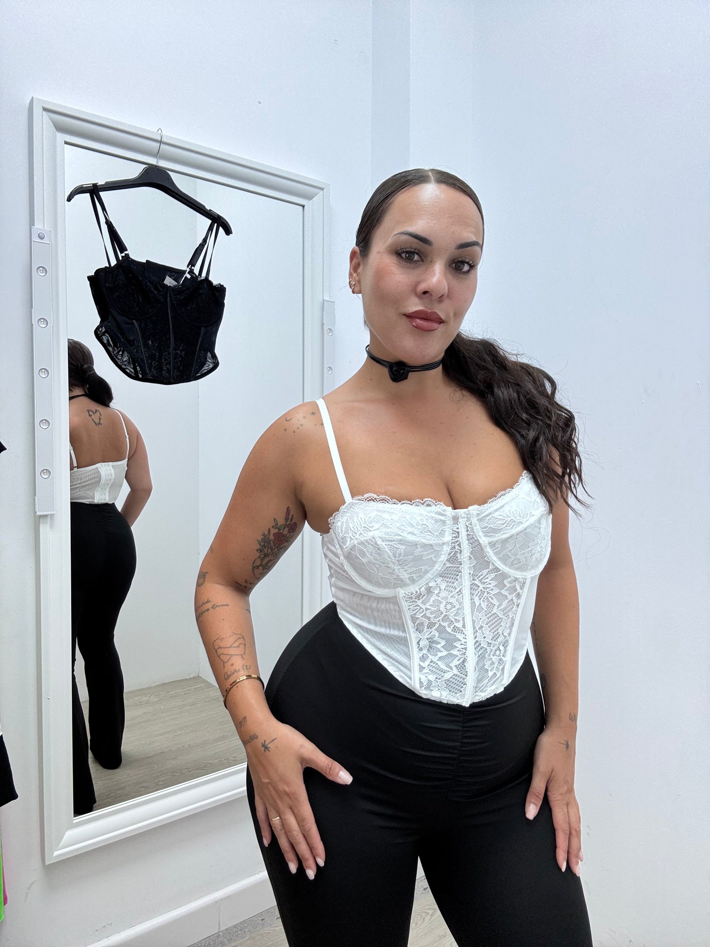 Top corsé