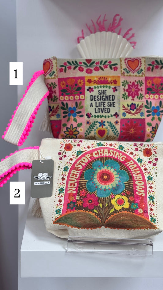 Bolso pequeño letras