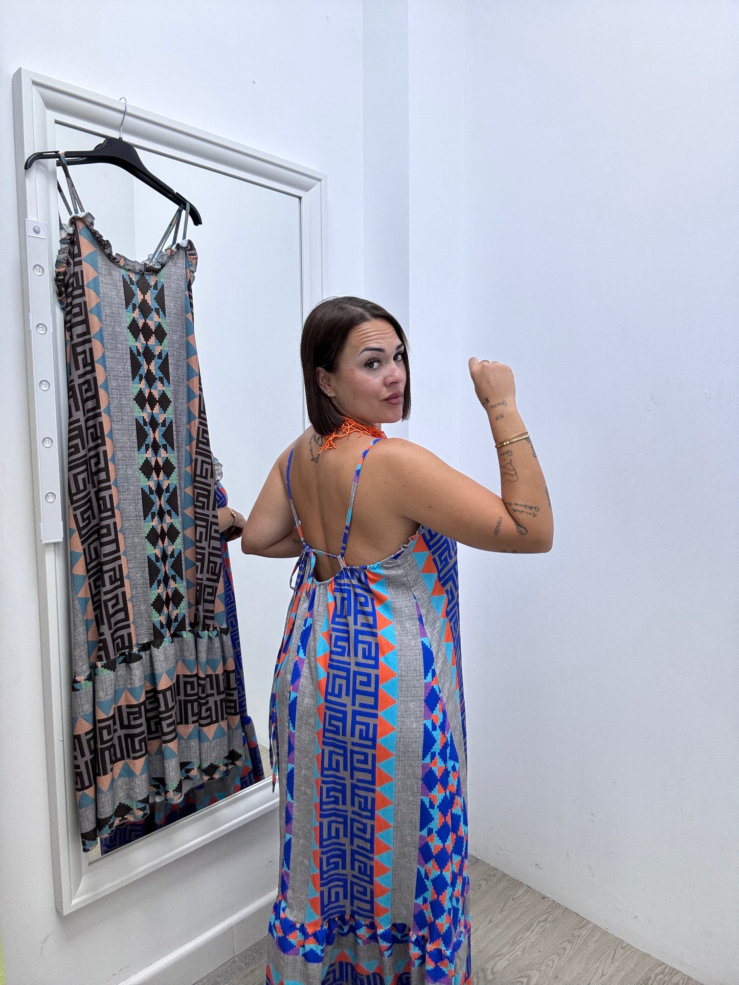 Vestido espalda abierta