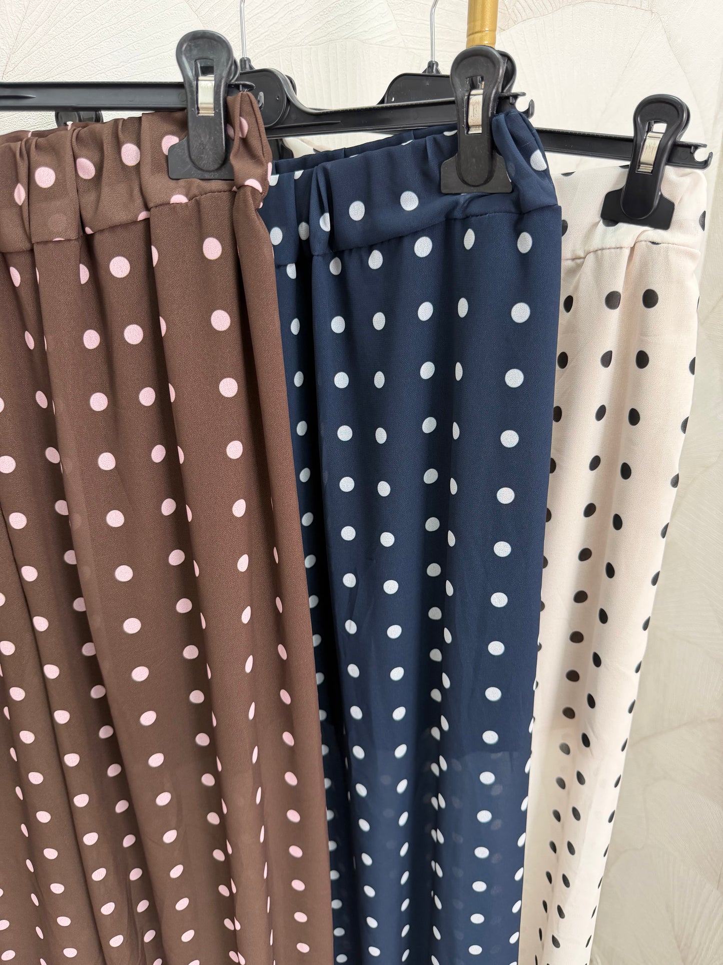 PANTALÓN LUNARES GASA BOMBACHO