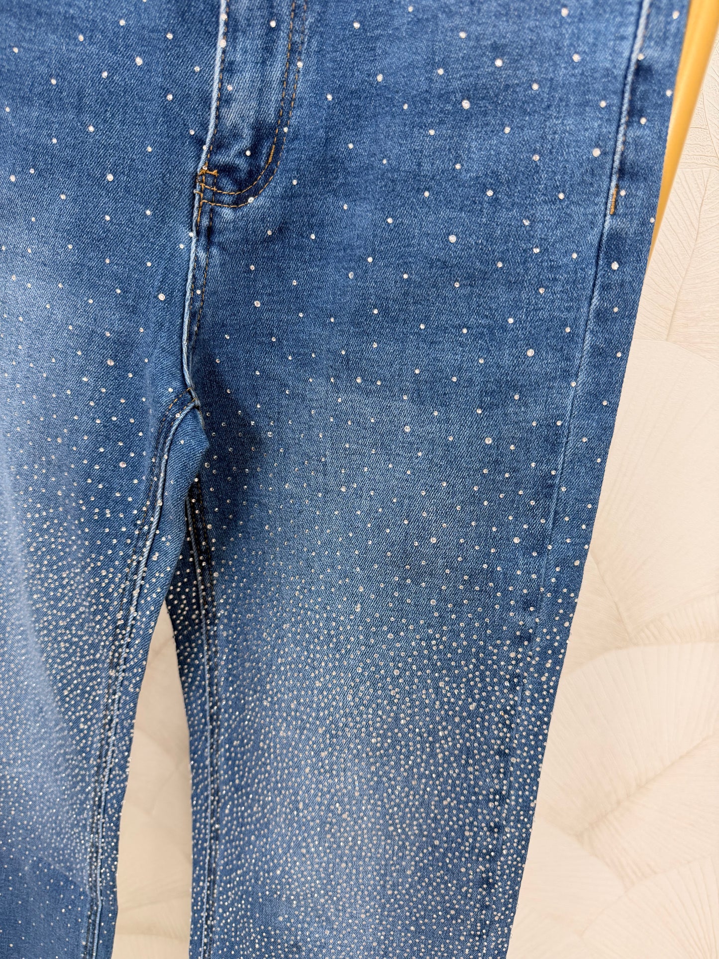 PANTALÓN VAQUERO BRILLITOS