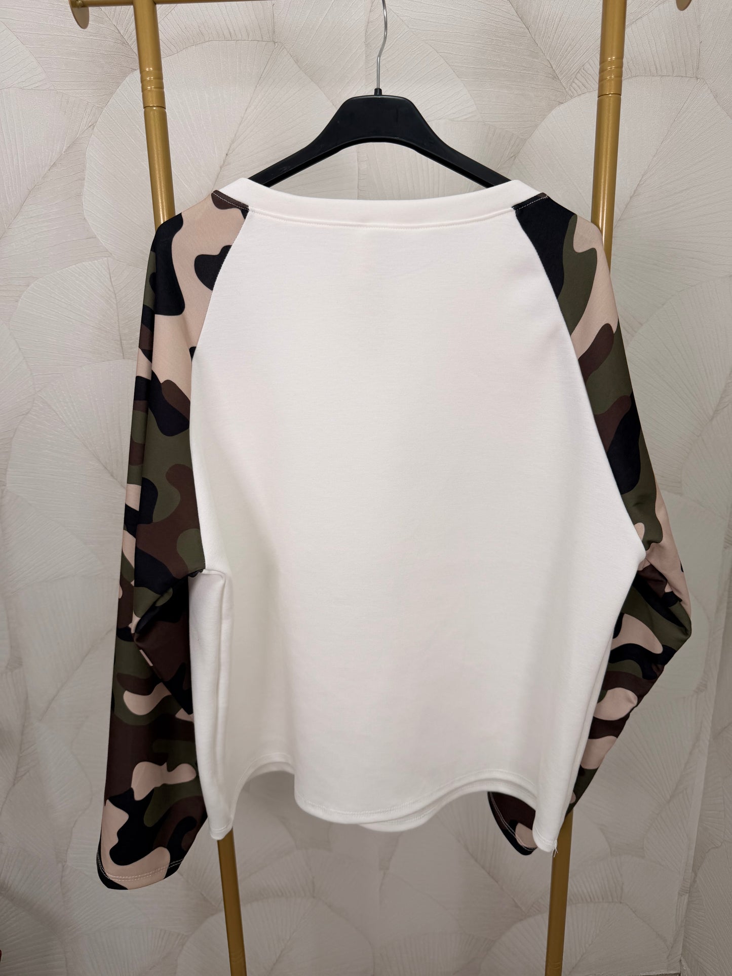 SUDADERA MANGAS CAMUFLAJE
