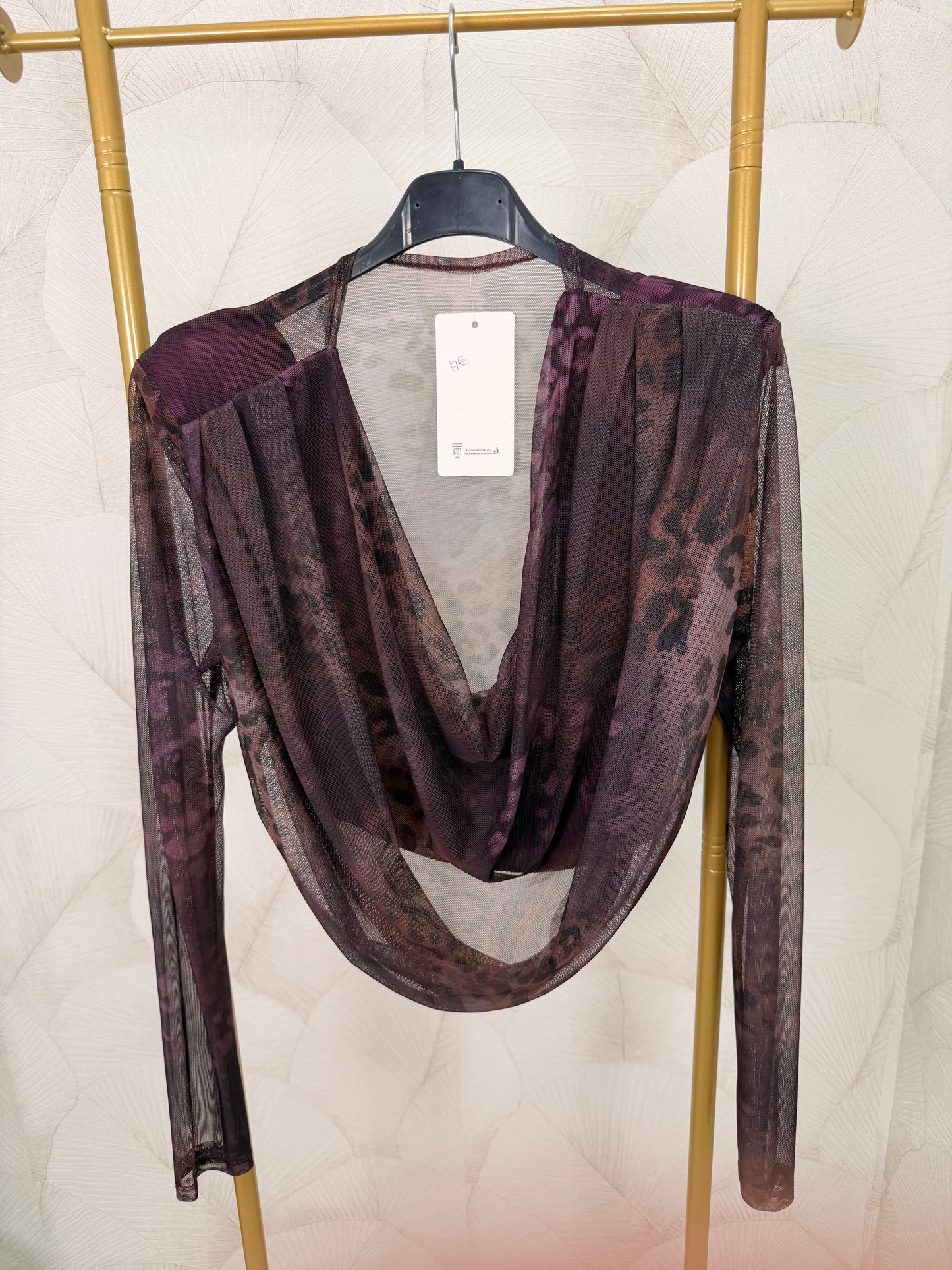 TOP ESTAMPADO TUL