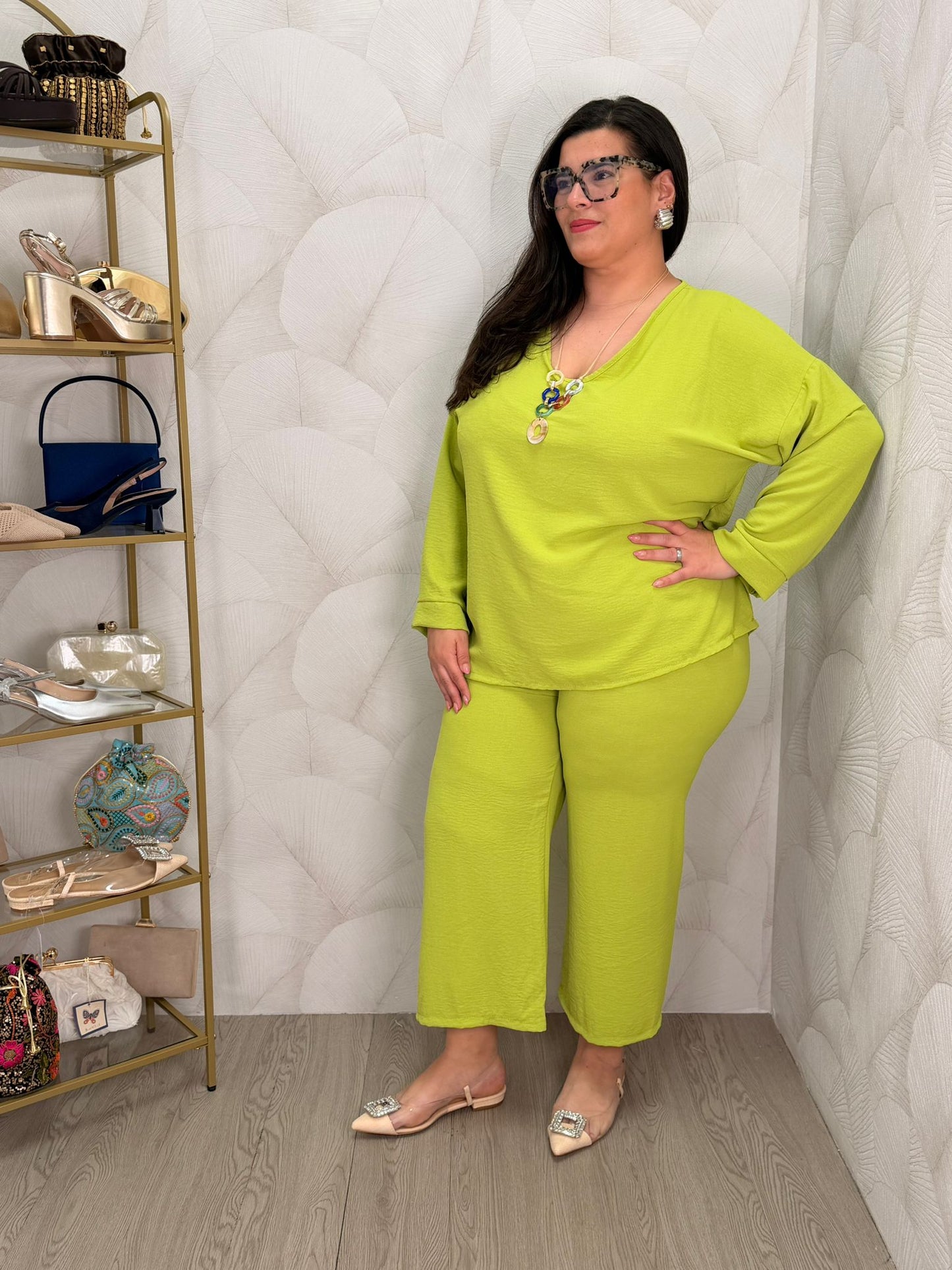 CONJUNTO BLUSA Y PANTALÓN
