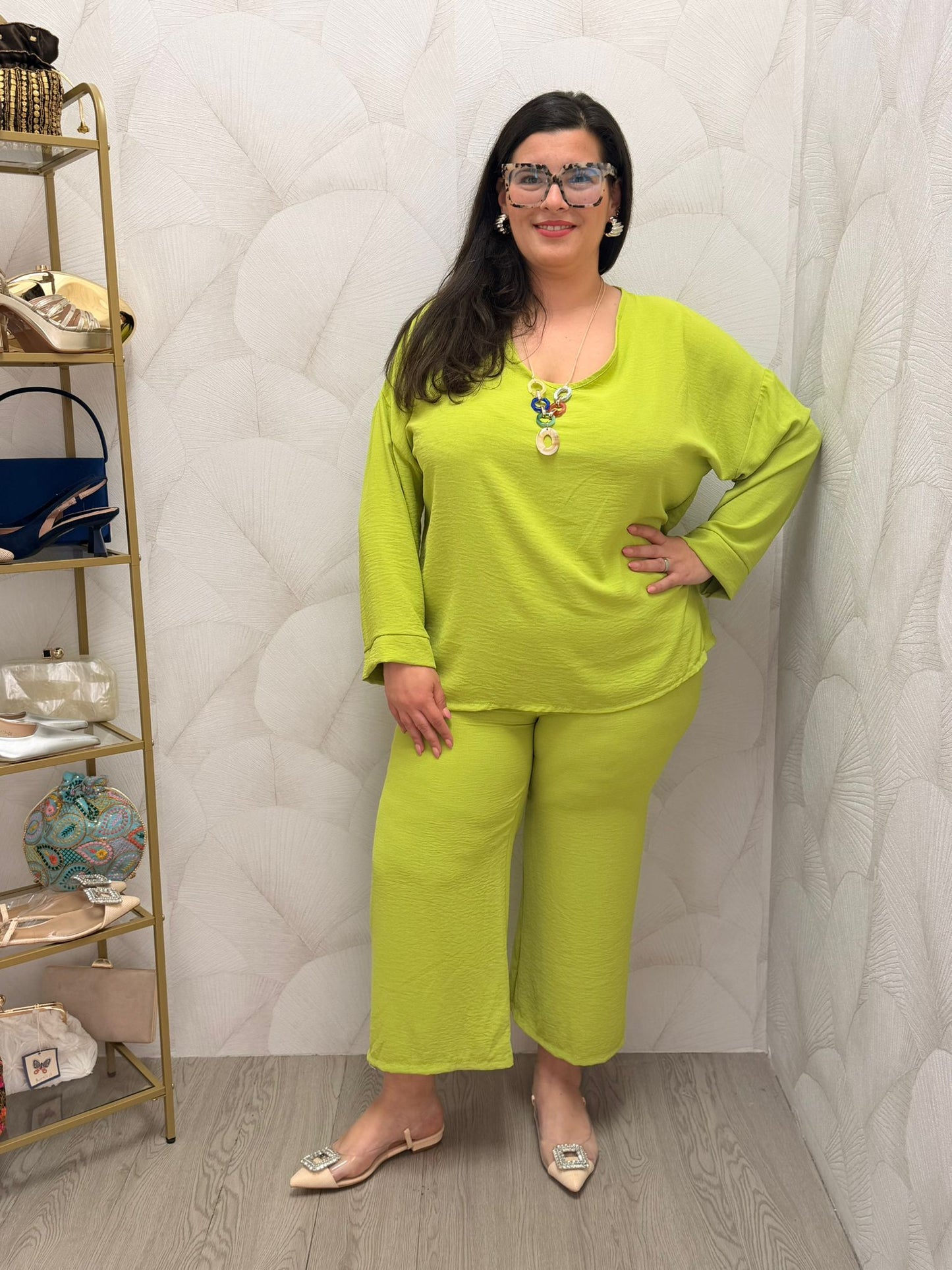 CONJUNTO BLUSA Y PANTALÓN