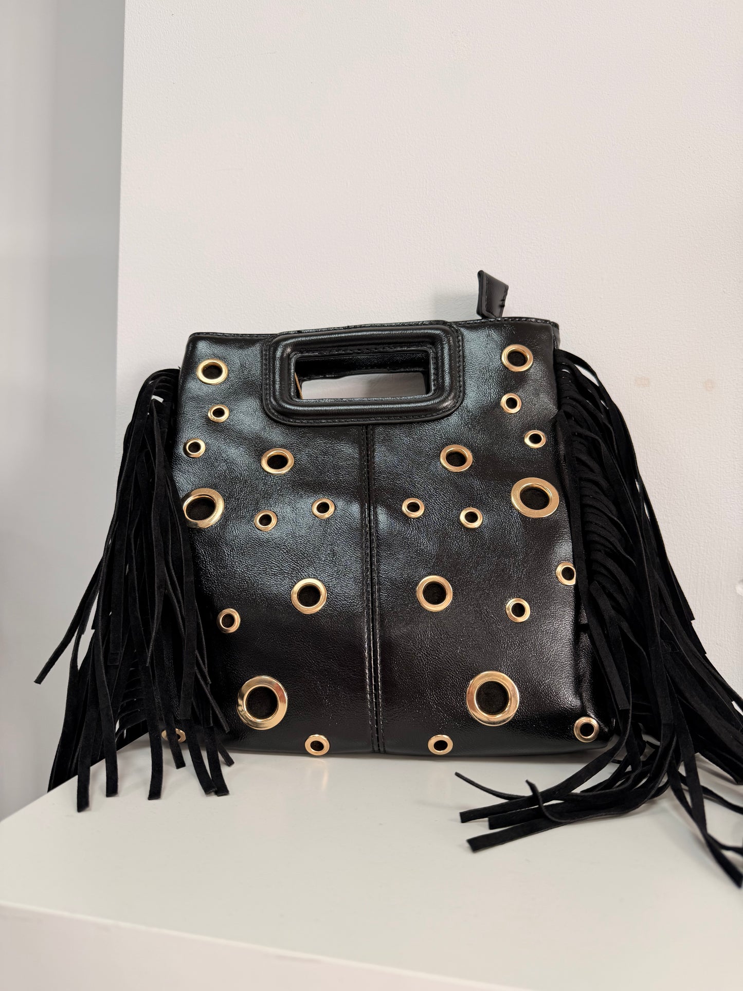 BOLSO FLECOS NEGRO