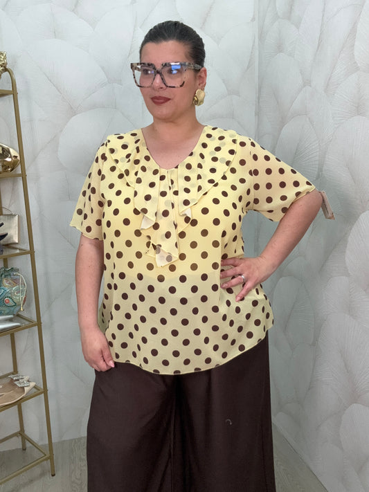 CAMISA LUNARES CURVY