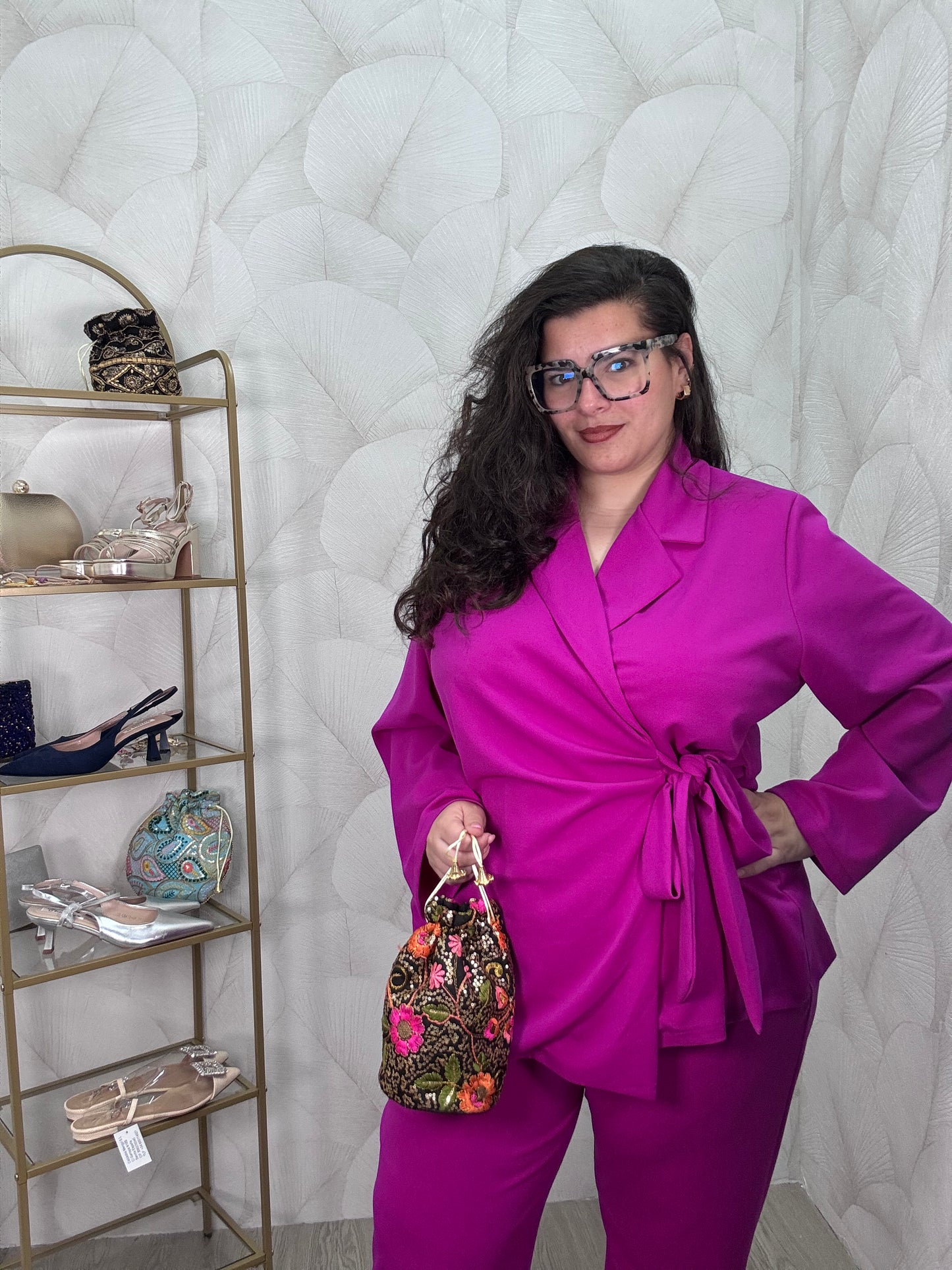CONJUNTO CHAQUETA LAZADA CURVY