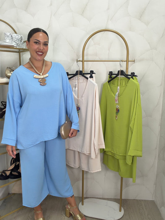 CONJUNTO BLUSA Y PANTALÓN