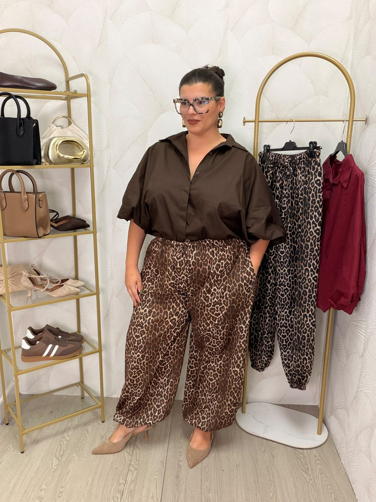 PANTALÓN BOMBACHO LEOPARDO