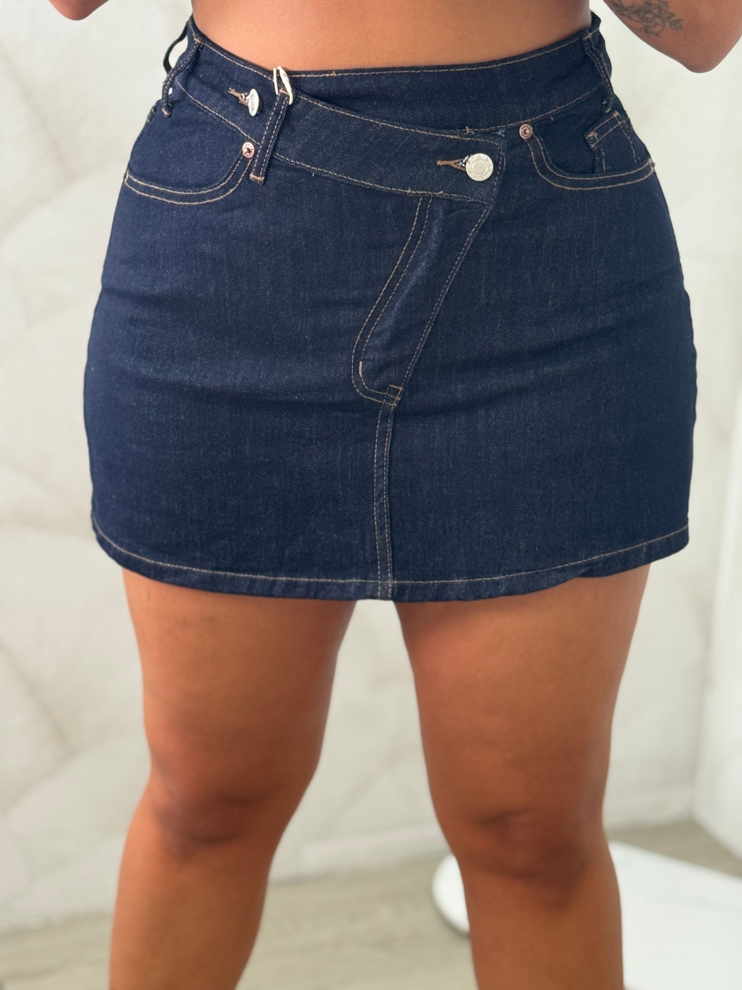 FALDA PANTALÓN VAQUERO