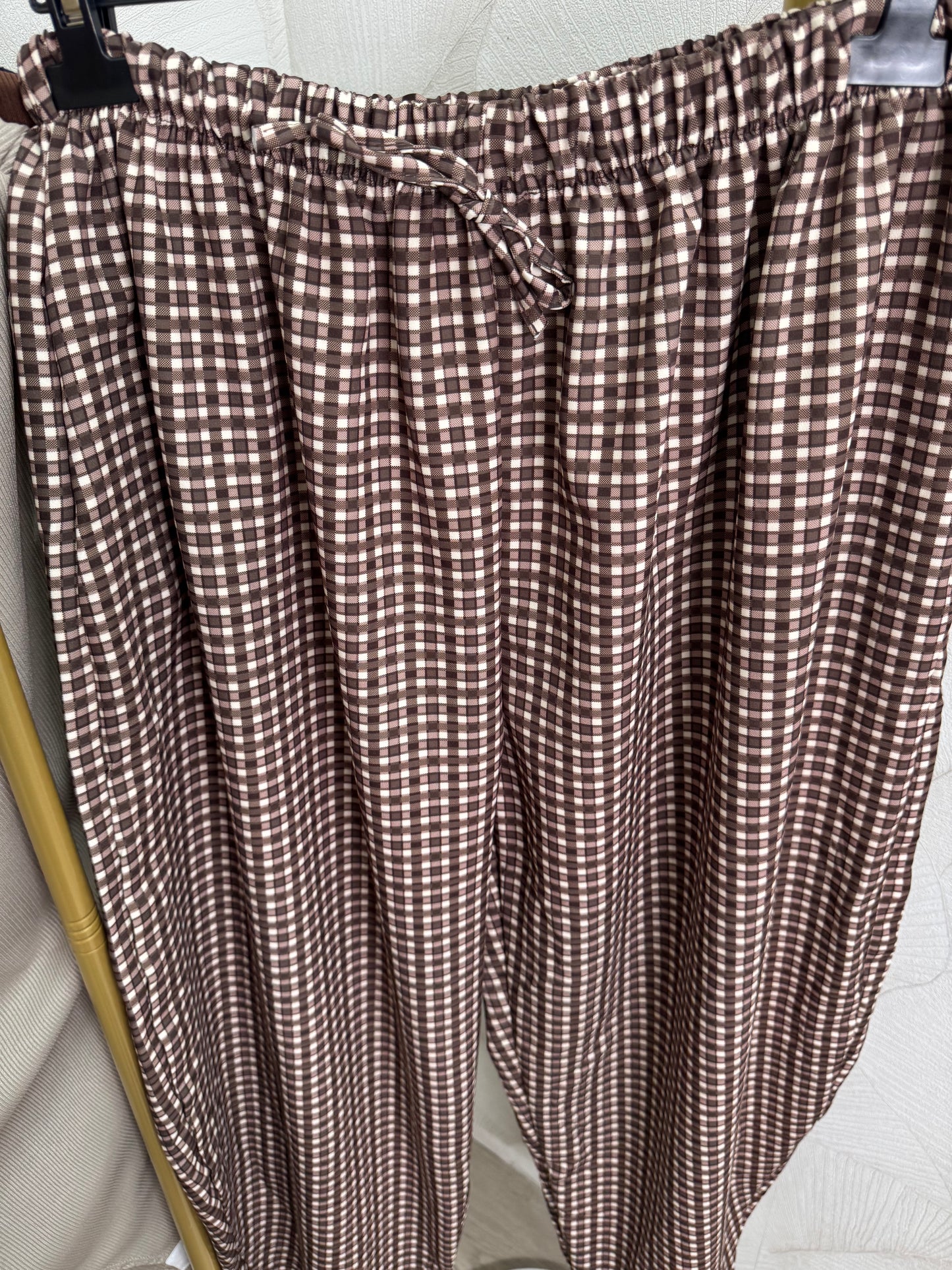 PANTALÓN BALLON CUADROS