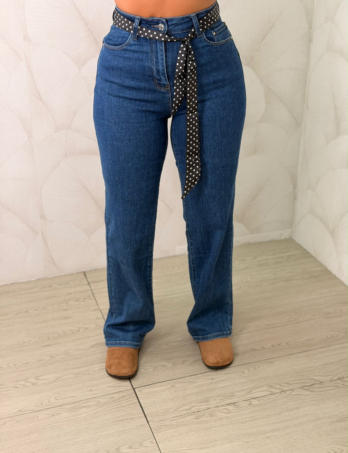 PANTALÓN VAQUERO PAÑUELO