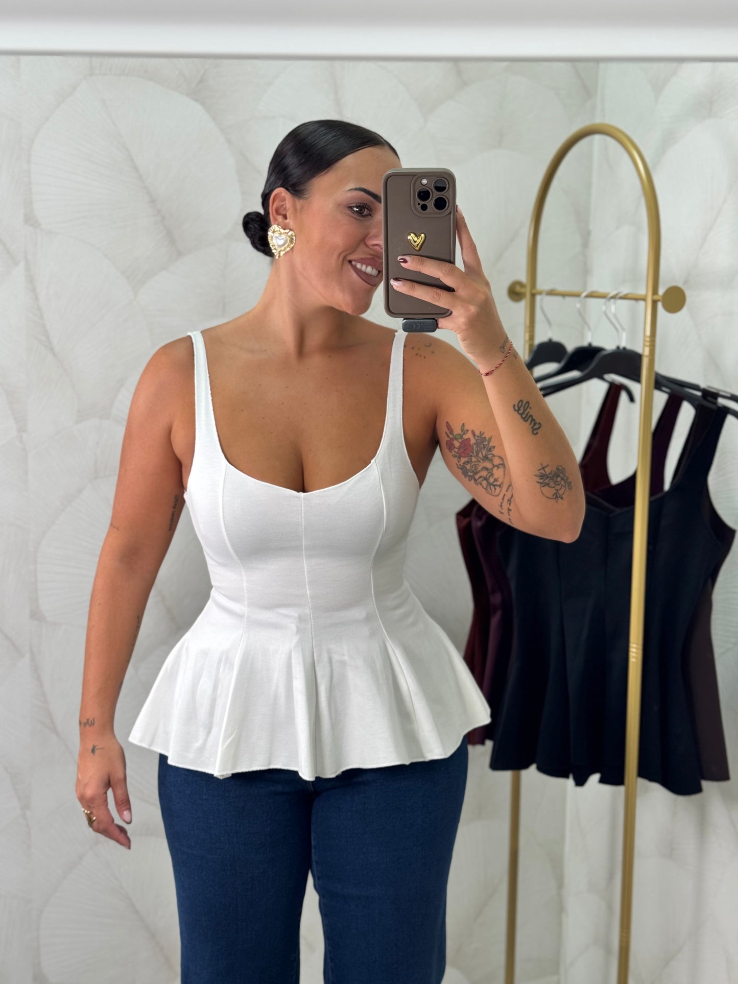 TOP PEPLUM