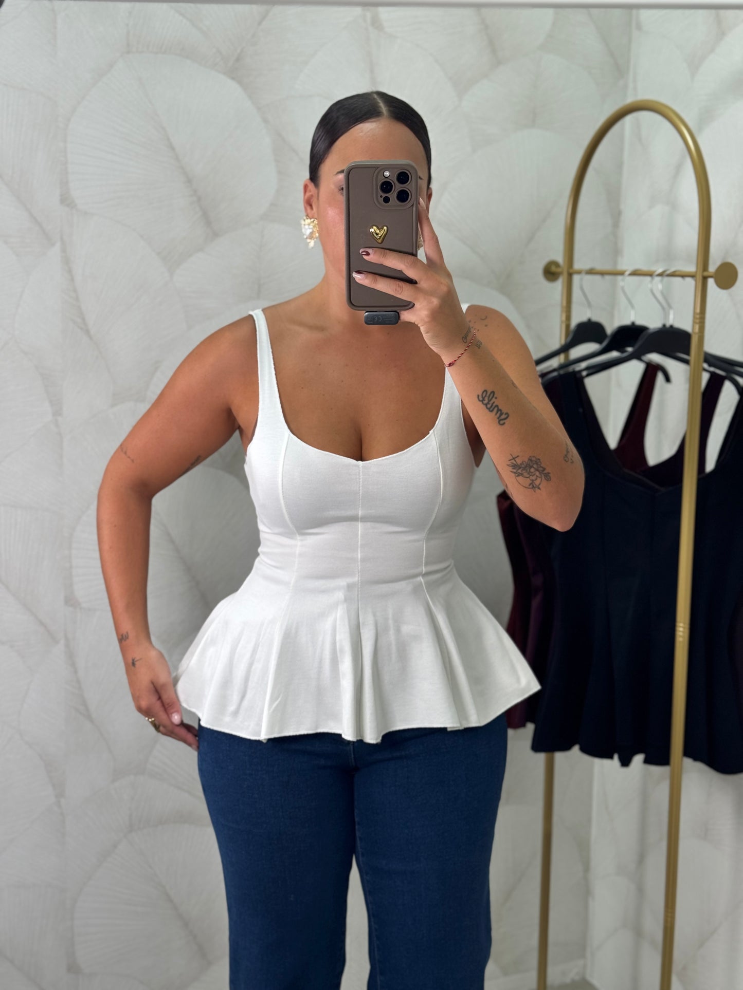 TOP PEPLUM