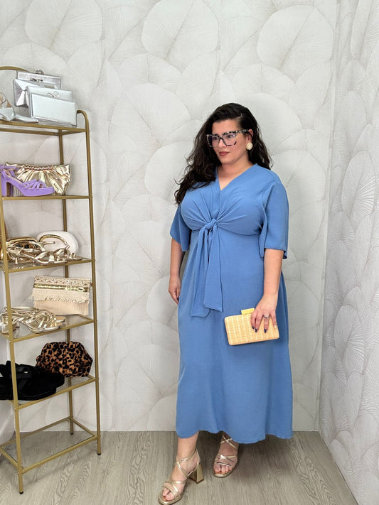 VESTIDO AZUL CURVY