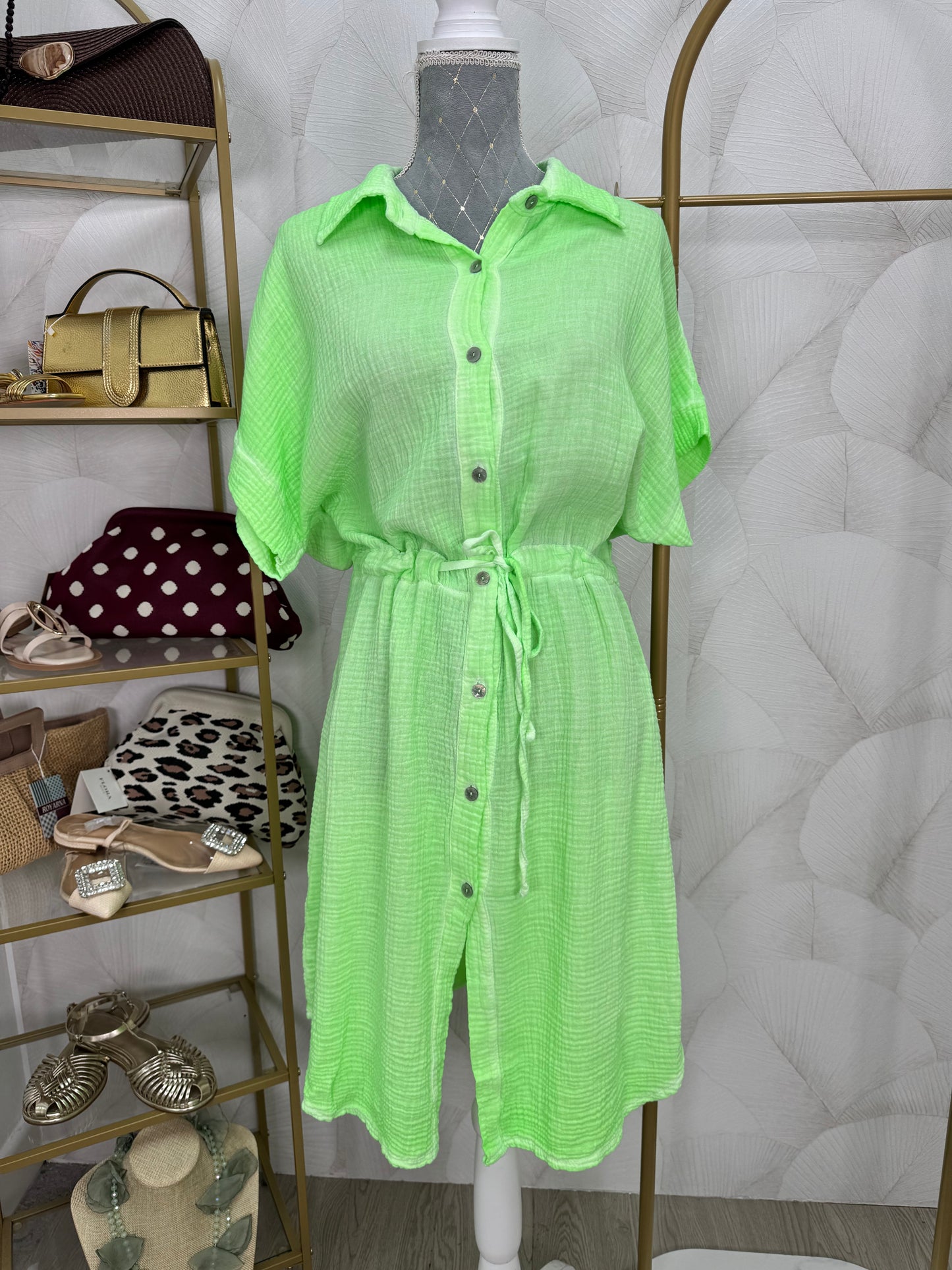 VESTIDO BAMBULA VERDE