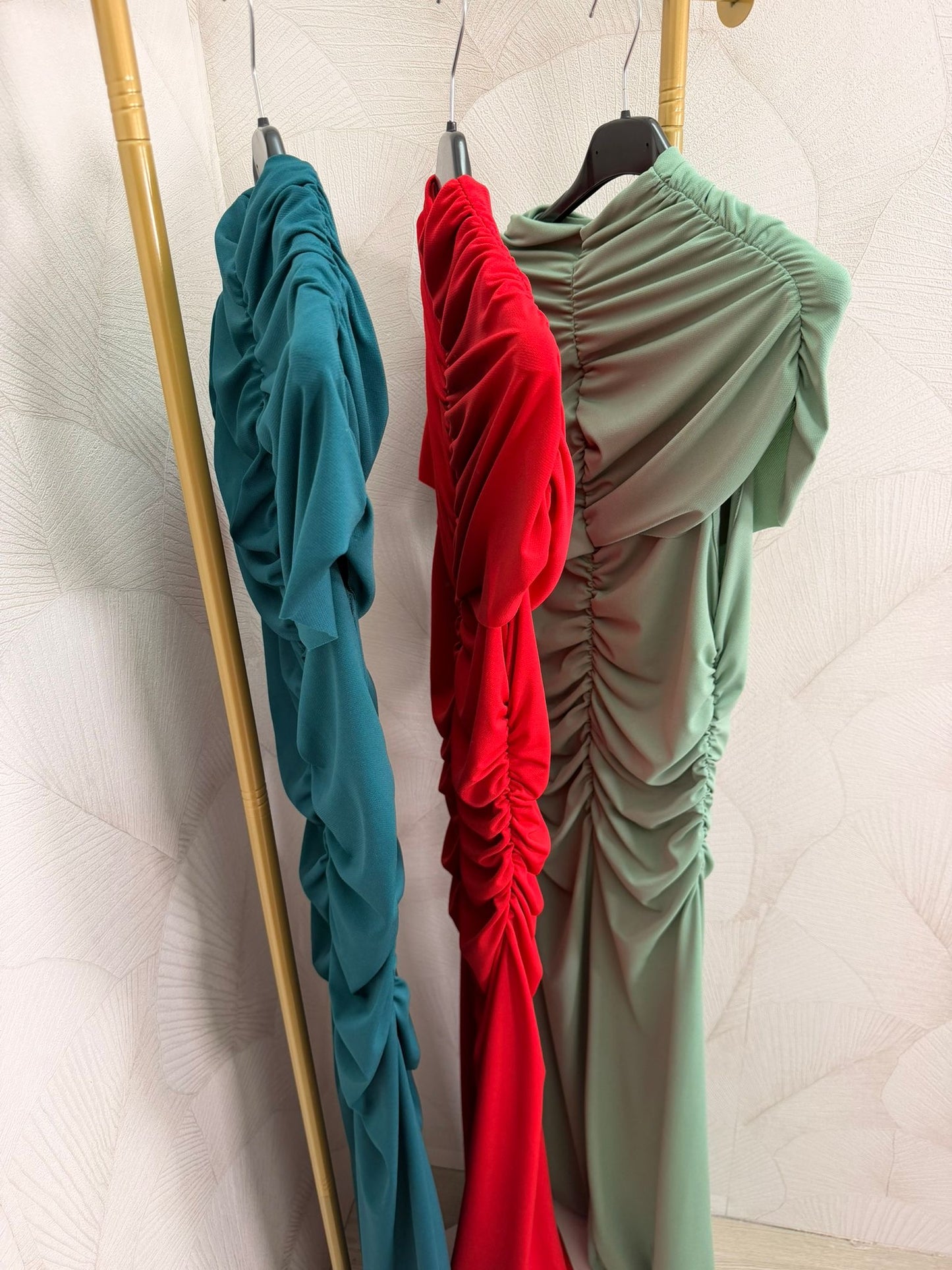 VESTIDO DRAPEADO