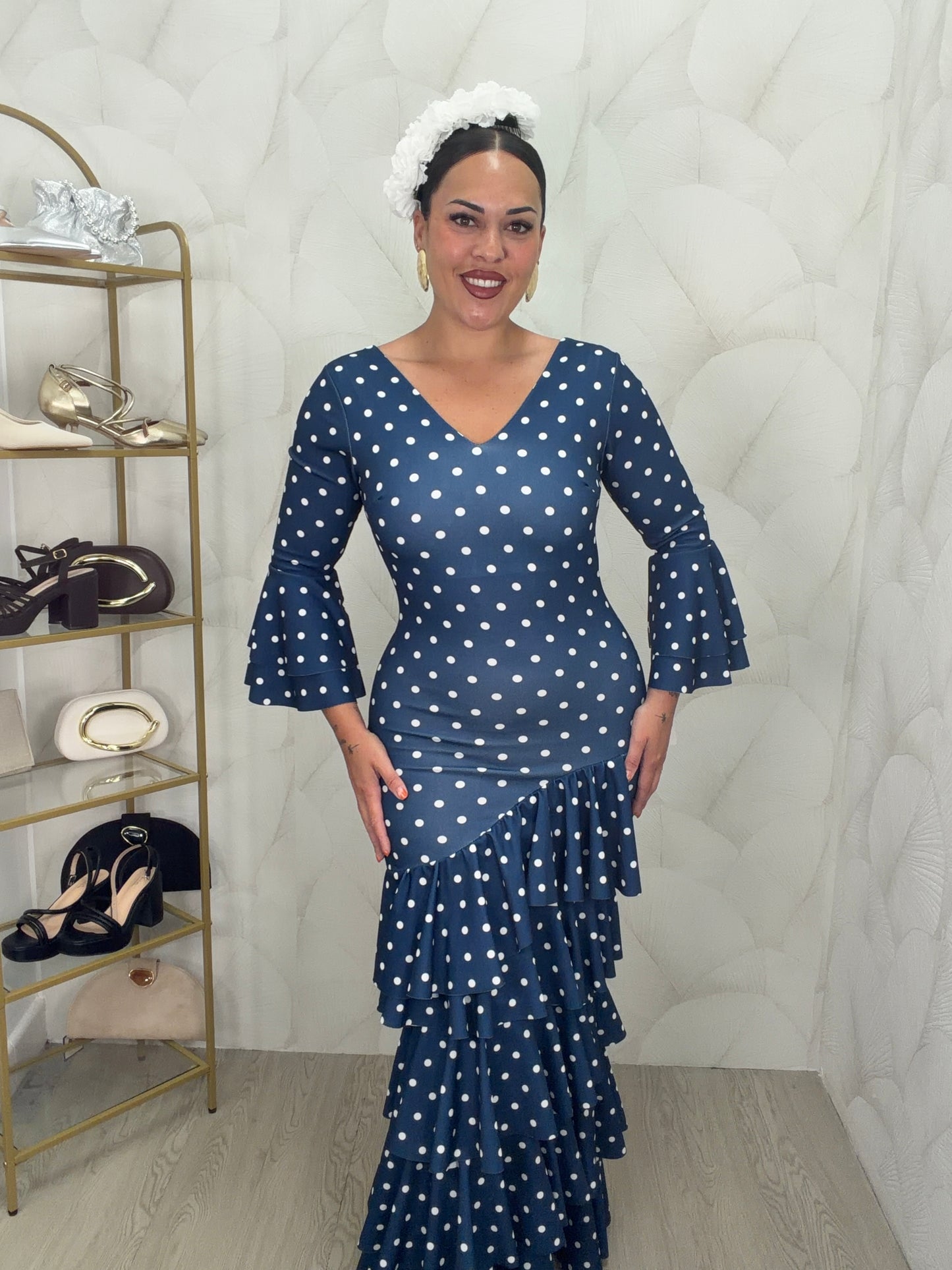 VESTIDO FLAMENCA LUNARES