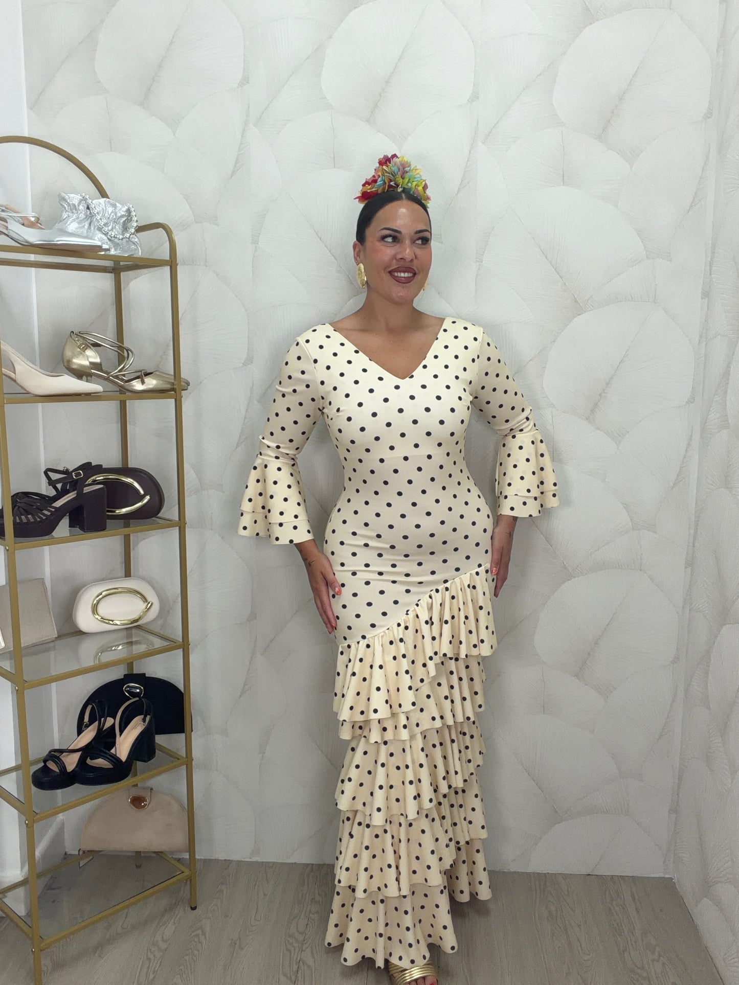 VESTIDO FLAMENCA LUNARES