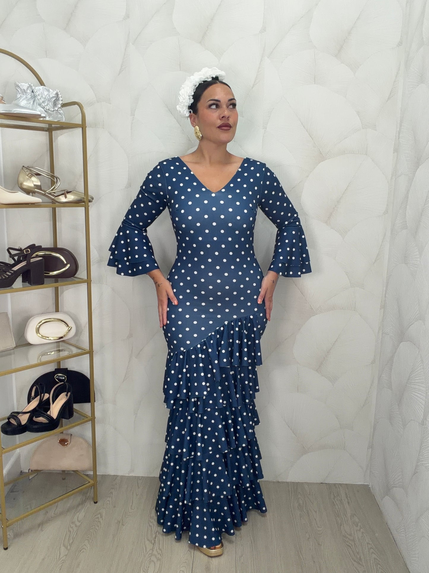 VESTIDO FLAMENCA LUNARES