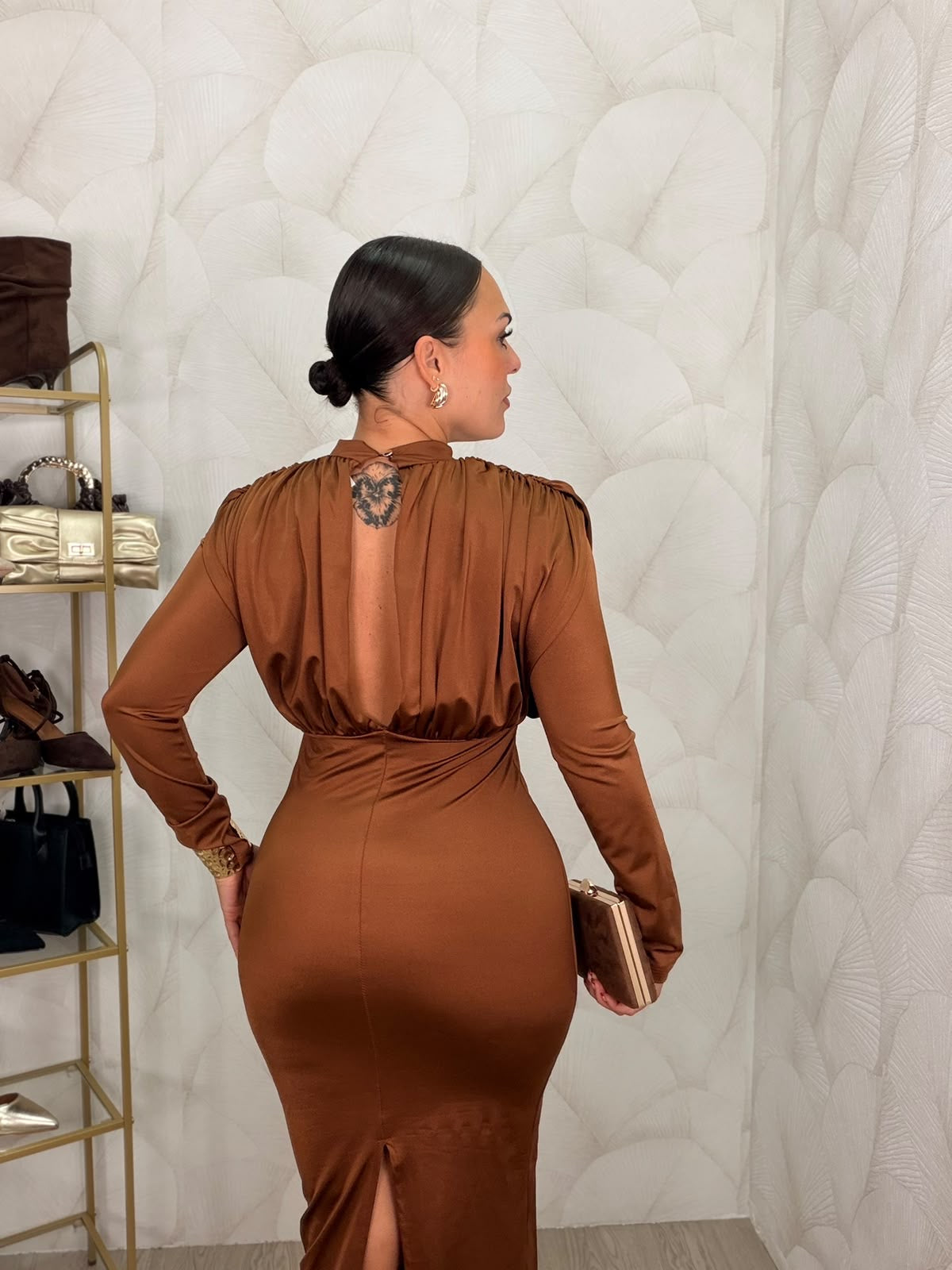 VESTIDO LISO