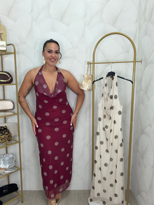 VESTIDO TUL LUNARES