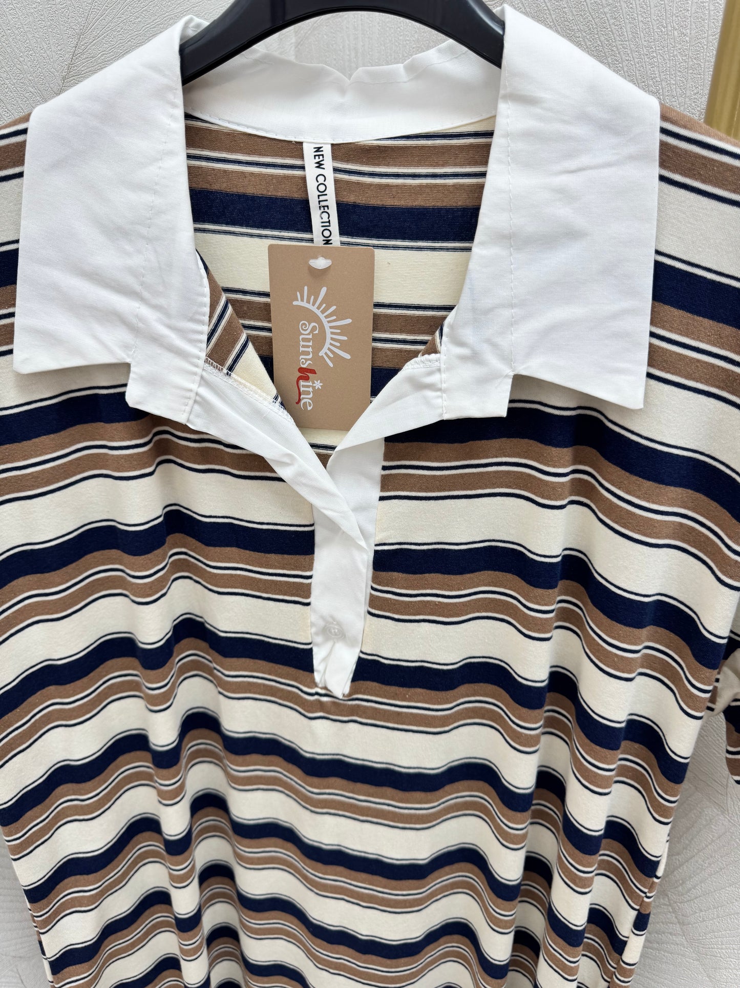 VESTIDO POLO RAYAS