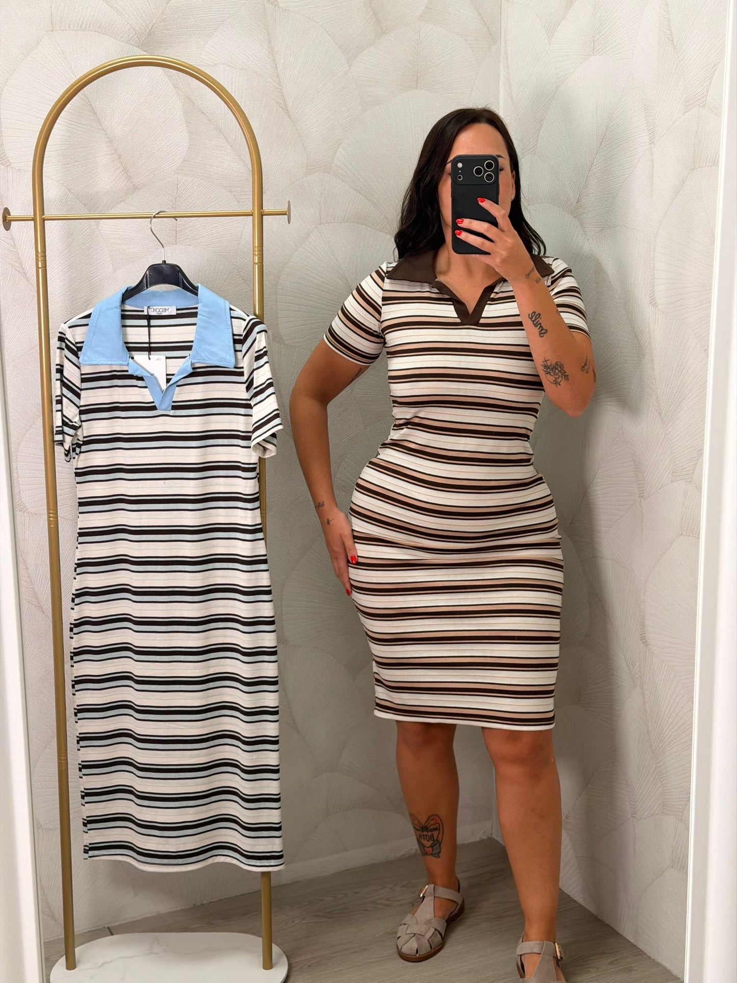 VESTIDO POLO RAYAS