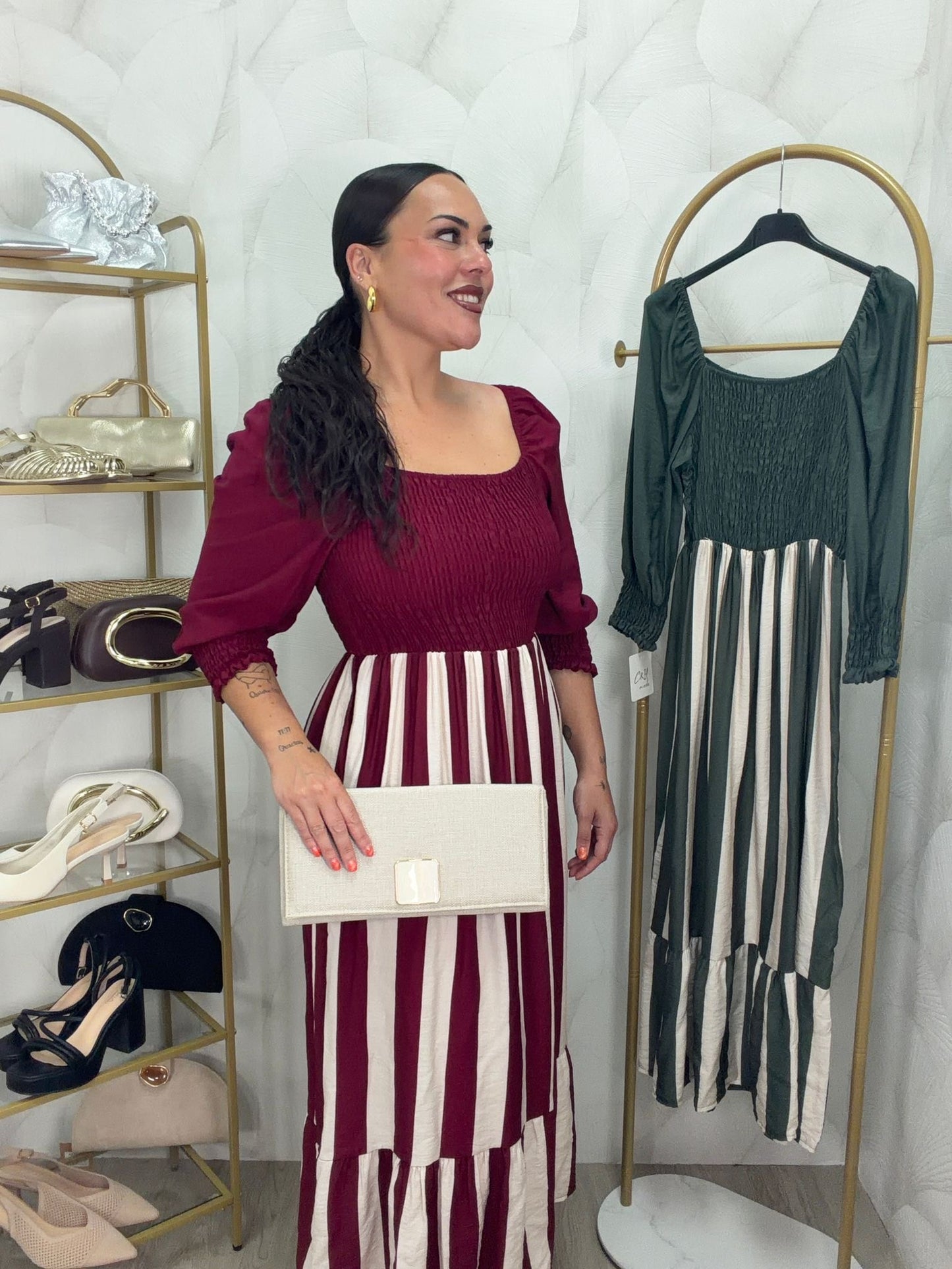 VESTIDO RAYAS