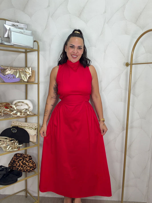 VESTIDO ROJO