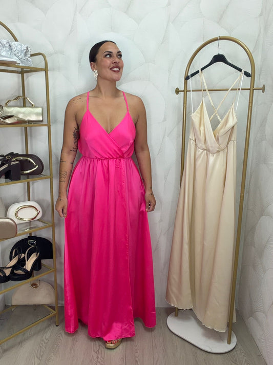 VESTIDO SATINADO