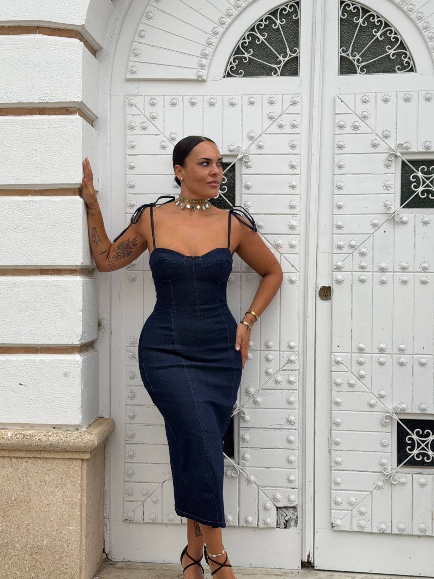 VESTIDO VAQUERO