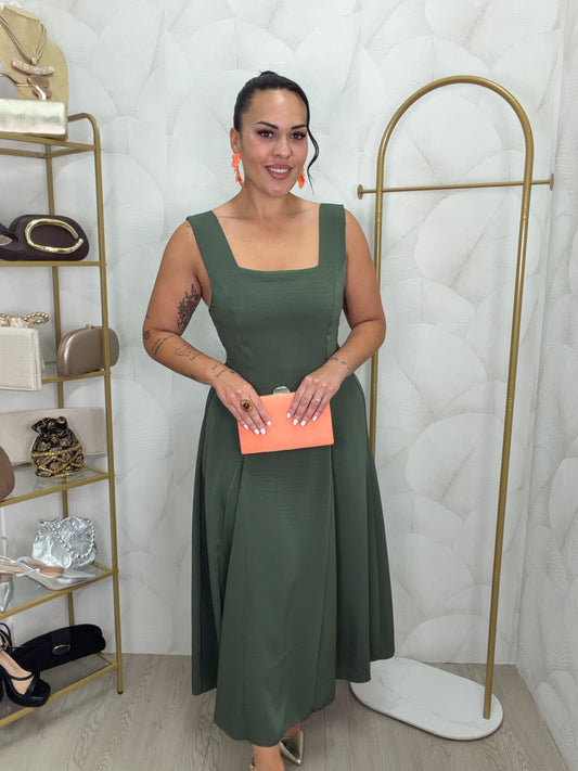 VESTIDO VERDE