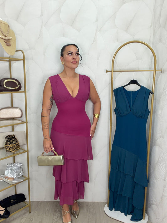 VESTIDO VOLANTES